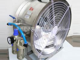 SWN-FJS18不銹鋼304軸流式氣動防爆風機